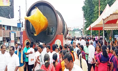 முத்தமிழ் பேனா ஊர்திக்கு வரவேற்பு