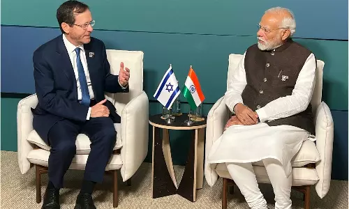 இஸ்ரேல் அதிபருடன் சந்திப்பு: பிணைக்கைதிகள் விடுதலையை வரவேற்ற பிரதமர் மோடி