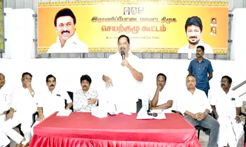 மாவட்ட தி.மு.க. செயற்குழு கூட்டம்