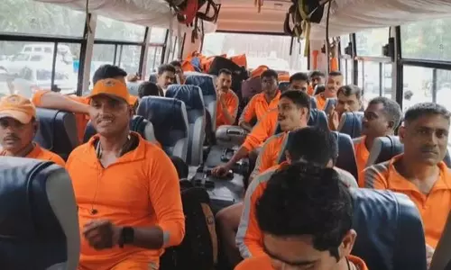 மிச்சாங் புயல்... தேசிய பேரிடர் மீட்பு குழுவினர் காஞ்சிபுரத்திற்கு வரவழைப்பு