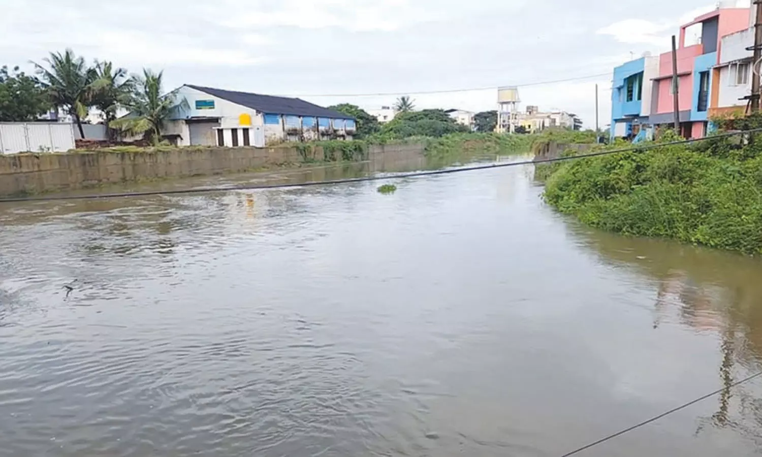 அடையாறு ஆற்றில் வெள்ளப்பெருக்கு: கரையோர மக்களுக்கு எச்சரிக்கை அடையாறு ஆற்றில் வெள்ளப்பெருக்கு: கரையோர மக்களுக்கு எச்சரிக்கை