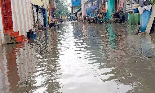 விடிய விடிய வெளுத்து வாங்கிய மழை