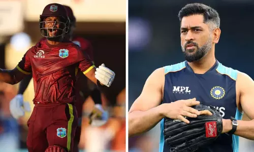 இங்கிலாந்துக்கு எதிராக சதமடிக்க டோனிதான் காரணம்- ஷாய் ஹோப் புகழாரம்