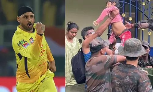 உங்க சக்தியே ஒண்ணா நின்னு ஜெயிக்கிறதுதான்- சென்னை மக்களுக்கு ஊக்கமளித்த ஹர்பஜன் சிங்