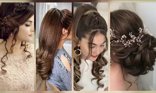 மணமகளை அழகாக்கும் டிரெண்டிங் ஹேர் ஸ்டைல்கள்