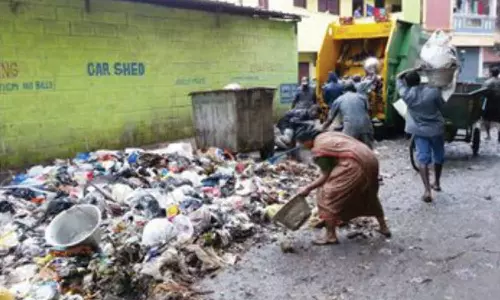 சென்னையில் குப்பை அகற்றும் பணி பாதிப்பு