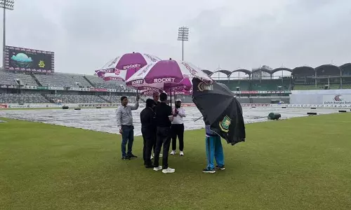 வங்காளதேசம்- நியூசிலாந்து டெஸ்ட்: மழையால் 2-வது நாள் ஆட்டம் முழுவதும் பாதிப்பு