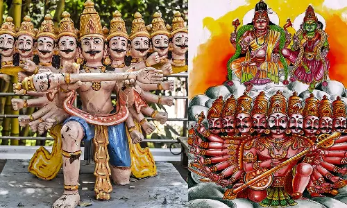 ராவணனுடன் கூடிய திருக்கயிலாய வாகனம்