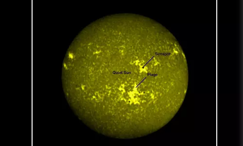 சூரியனை படம்பிடித்த ஆதித்யா எல்1- இஸ்ரோ அறிவிப்பு