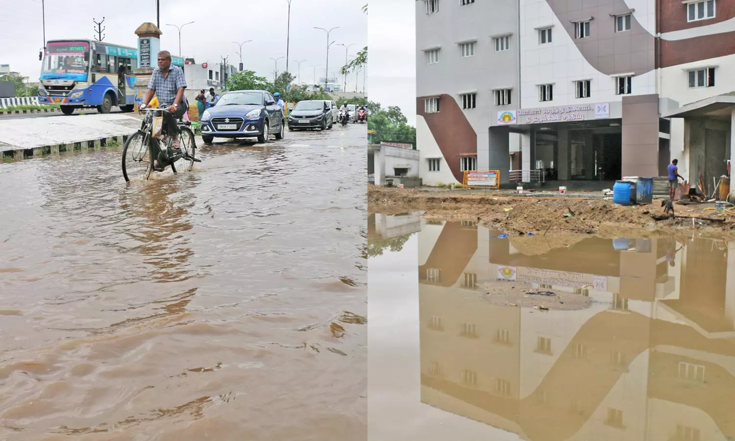 10 நாட்களுக்கு பிறகு நெல்லை, தூத்துக்குடி மாவட்டங்களில் பயங்கர இடி-மின்னலுடன் கனமழை 10 நாட்களுக்கு பிறகு நெல்லை, தூத்துக்குடி மாவட்டங்களில் பயங்கர இடி-மின்னலுடன் கனமழை