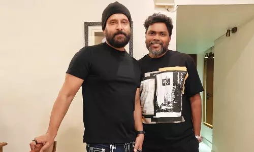 பா.இரஞ்சித்தை நேரில் சந்தித்த விக்ரம்- ஏன் தெரியுமா?