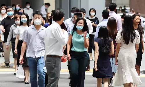 சிங்கப்பூரில் அதிகரிக்கும் கொரோனா தொற்று