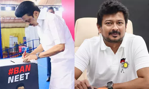 நீட் விலக்கு கையெழுத்து இயக்கம் மக்கள் இயக்கமாக உருவெடுத்துள்ளது - உதயநிதி ஸ்டாலின்