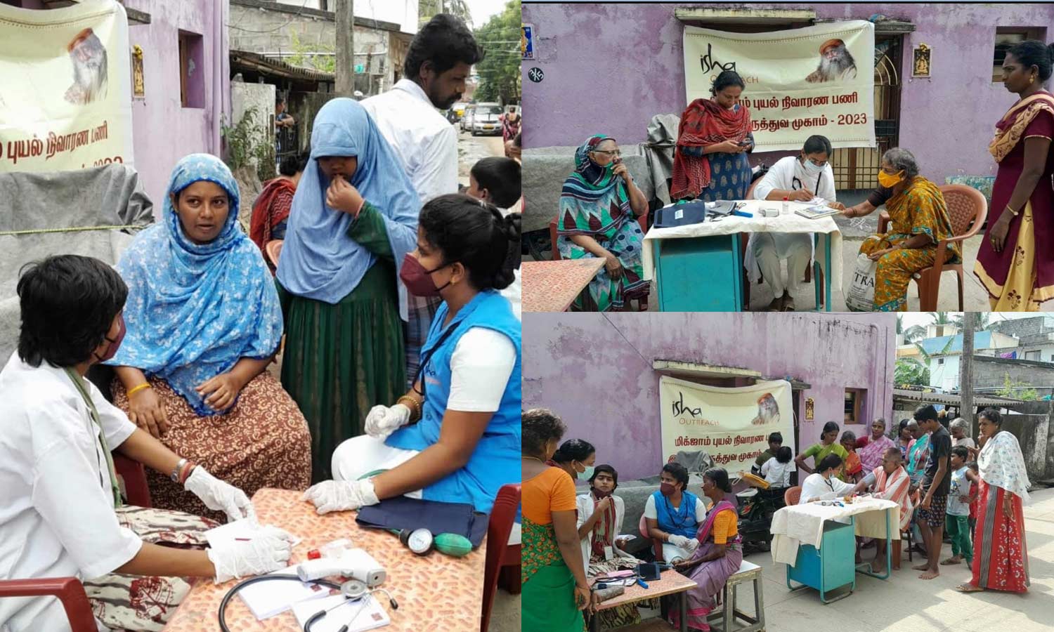 சென்னை வெள்ள நிவாரணப் பணி:  மருத்துவக் குழுவுடன் களமிறங்கிய ஈஷா