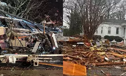 அமெரிக்க மாகாணத்தை தாக்கிய சூறாவளி புயல்-6 பேர் பலி