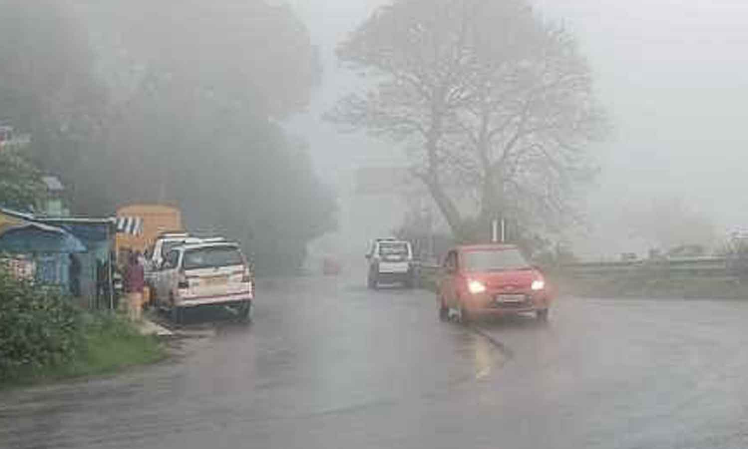 50 ஆண்டுகளுக்கு பிறகு குன்னூரில் வரலாறு காணாத அடர் பனிமூட்டம்- கடும் குளிரால் பொதுமக்கள் அவதி