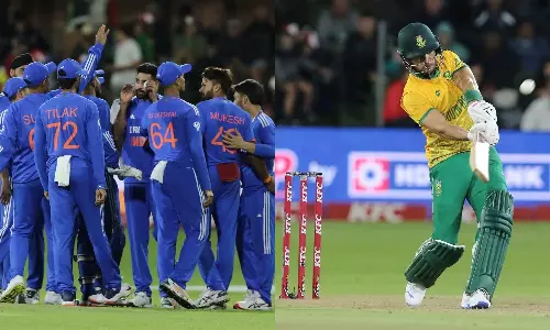 2-வது டி20.. டக்வெர்த் லீவிஸ் முறைப்படி தென் ஆப்பிரிக்கா அணி வெற்றி