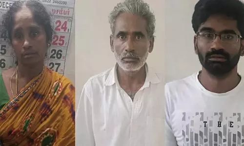 ஐ.டி. பெண் ஊழியர் கழுத்து நெரித்து கொலை- 3 பேர் கைது