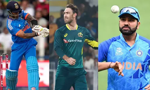 டி20 கிரிக்கெட்டில் ரோகித்- மேக்ஸ்வெல் சாதனையை சமன் செய்த சூர்யகுமார்