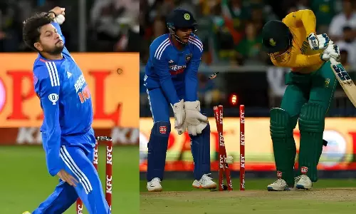 டி20 கிரிக்கெட்டில் உலக சாதனை படைத்த குல்தீப் யாதவ்