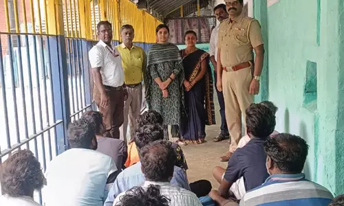 காஞ்சிபுரம் கிளை சிறையில் அதிகாரிகள் ஆய்வு