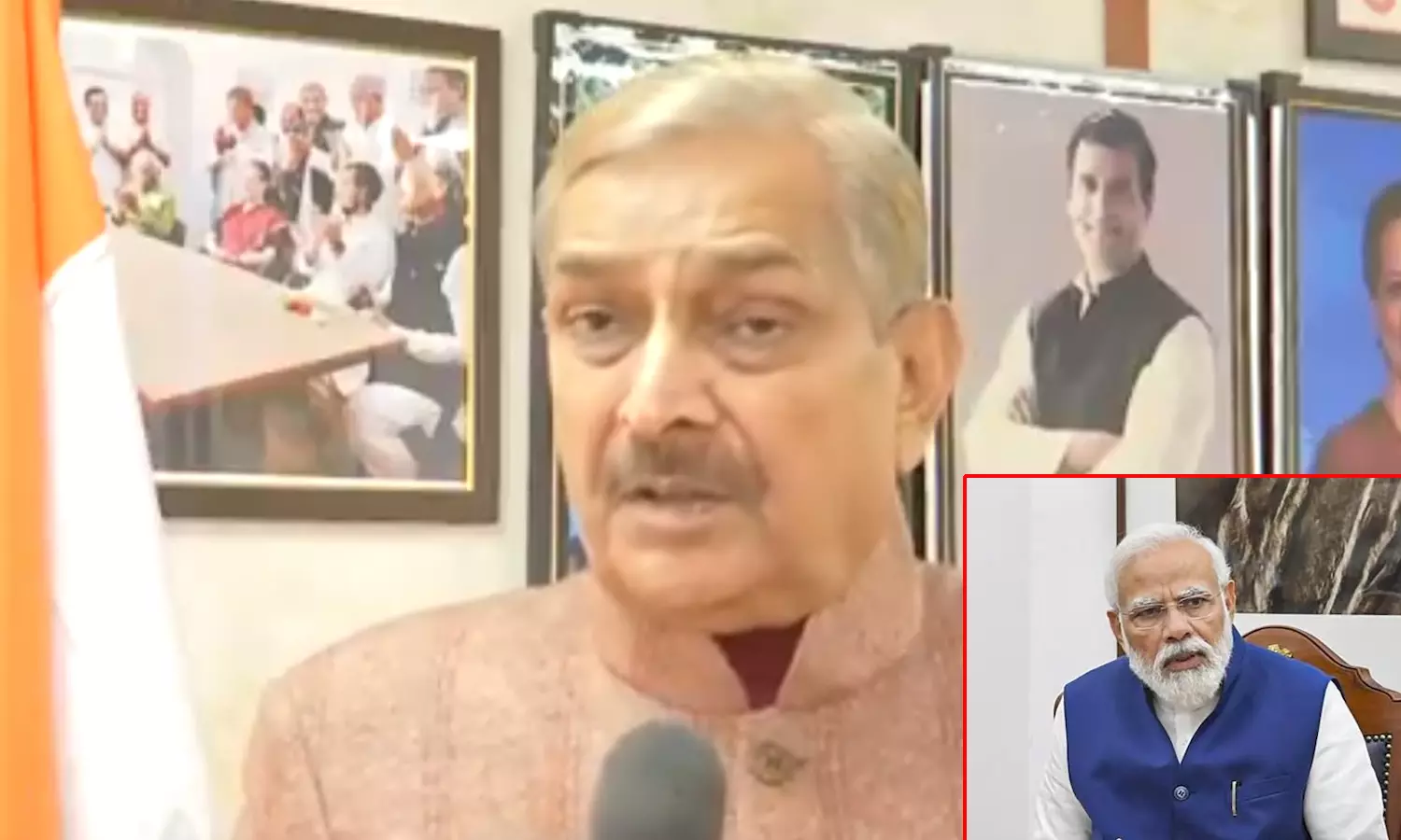 வெளியே பேசுவதை உள்ளே வந்து பேச மாட்டாரா? - மோடிக்கு திவாரி கேள்வி