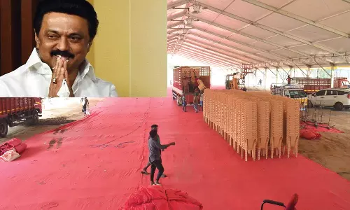 முதலமைச்சர் மு.க.ஸ்டாலின் வருகையை முன்னிட்டு கோவையில் 2 ஆயிரம் போலீஸ் பாதுகாப்பு