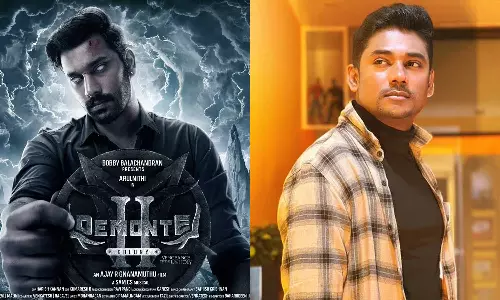 டிமான்டி காலனி 2 புதுசா இருக்கும்.. நாங்களே பயந்துட்டோம்.. இசையமைப்பாளர் சாம் சி.எஸ்.