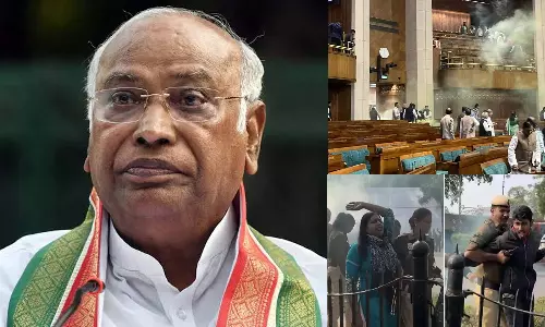 அவர்கள் பாராளுமன்றத்தை தாக்கினார்கள்... ஆனால், மோடி? - கார்கே காட்டம்