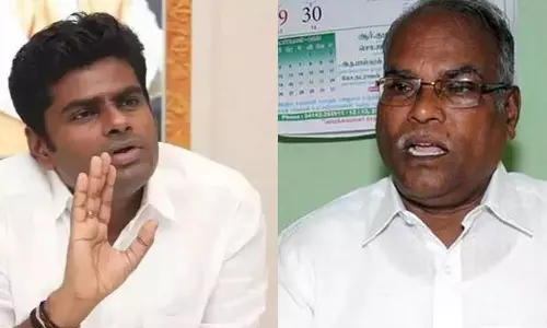 வெள்ளத்தை வைத்து அரசியல் செய்யும் அண்ணாமலை- பாலகிருஷ்ணன்