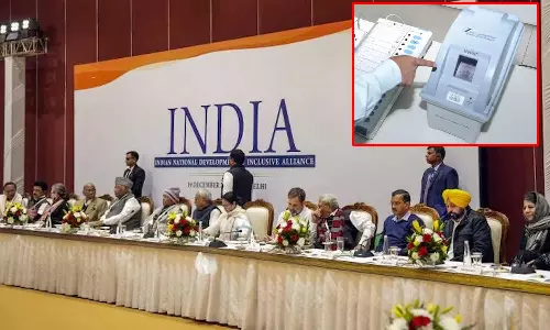 வாக்களித்ததற்கான ஒப்புகை சீட்டை 100 சதவீதம் எண்ண வேண்டும்: இந்தியா கூட்டணி தீர்மானம்