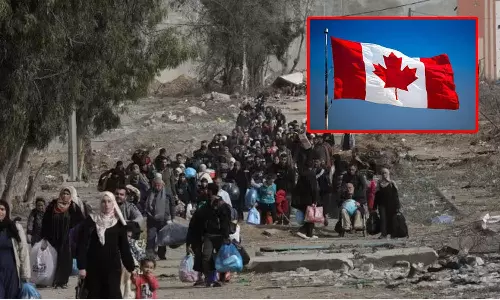 எங்கள் நாட்டின் உறவினர்களுடன் உள்ள காசா மக்களுக்கு தற்காலிக விசா: கனடா அறிவிப்பு