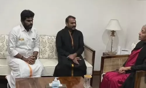 நிர்மலா சீதாராமனுடன் அண்ணாமலை சந்திப்பு