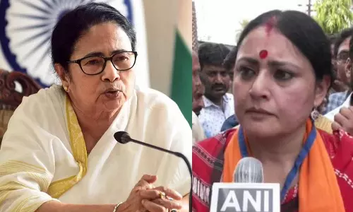 தைரியம் இருந்தால் வாரணாசியில் நிற்கலாமே... மம்தாவுக்கு சவால் விடும் பா.ஜனதா தலைவர்