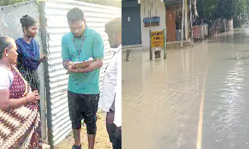 வரலாறு காணாத மழையால் கடும் பாதிப்பு: வெள்ள சேத கணக்கெடுப்பு பணி தீவிரம்