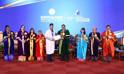 மீனாட்சி உயர்கல்வி மற்றும் ஆராய்ச்சிக்கழகத்தின் 17வது ஆண்டு பட்டமளிப்பு விழா