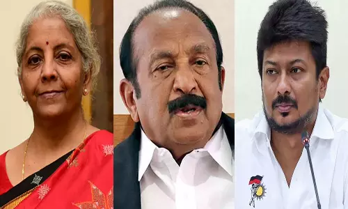 உதயநிதி ஸ்டாலின் குற்றச்சாட்டால் நிர்மலா சீதாராமன் ஆய்வுக்கு வருகிறார்: வைகோ