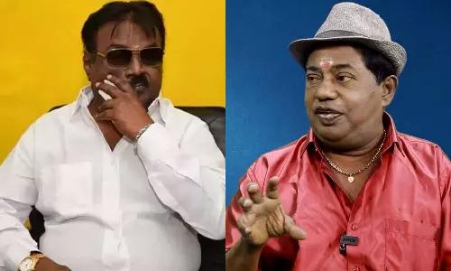 போண்டா மணி குடும்பத்திற்கு நிதி உதவி அளித்த விஜயகாந்த்