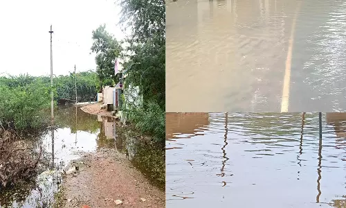 வெள்ள நீரை அகற்றும் பணியில் சென்னை, கோவையை சேர்ந்த 600 மாநகராட்சி ஊழியர்கள்