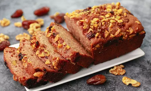 சுவையான வால்நட் ராகி சாக்லேட் கேக்