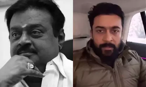 ஒரு கண்ணில் துணிச்சல், மறு கண்ணில் கருணையாக வாழ்ந்தவர்.. சூர்யா இரங்கல்