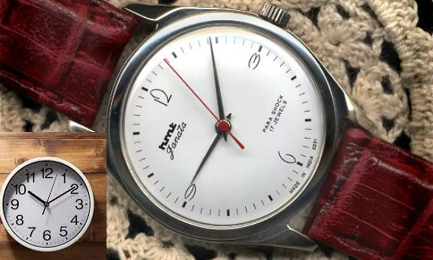 இந்தியா வந்த கடிகாரம்! இந்தியா வந்த கடிகாரம்!