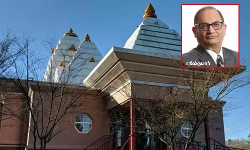 கனடாவில் இந்து கோவில் தலைவரின் மகன் வீட்டில் மர்ம நபர்கள் துப்பாக்கி சூடு