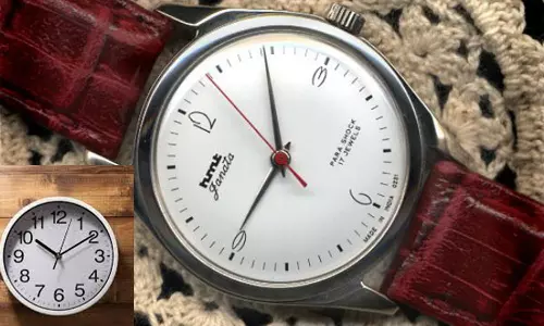 இந்தியா வந்த கடிகாரம்!