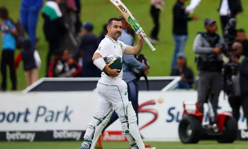 இந்தியாவுக்கு எதிரான கடைசி போட்டியின் கேப்டன் - எல்கருக்கு தெ.ஆப்பிரிக்கா கெளரவம்