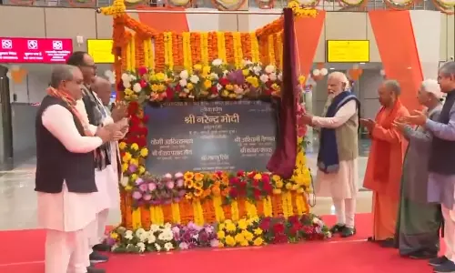 புதுப்பிக்கப்பட்ட அயோத்தி ரெயில் நிலையத்தை திறந்து வைத்தார் பிரதமர் மோடி