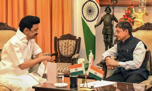 ஆளுநர் ஆர்.என்.ரவியை சந்தித்தார் முதலமைச்சர் மு.க.ஸ்டாலின்