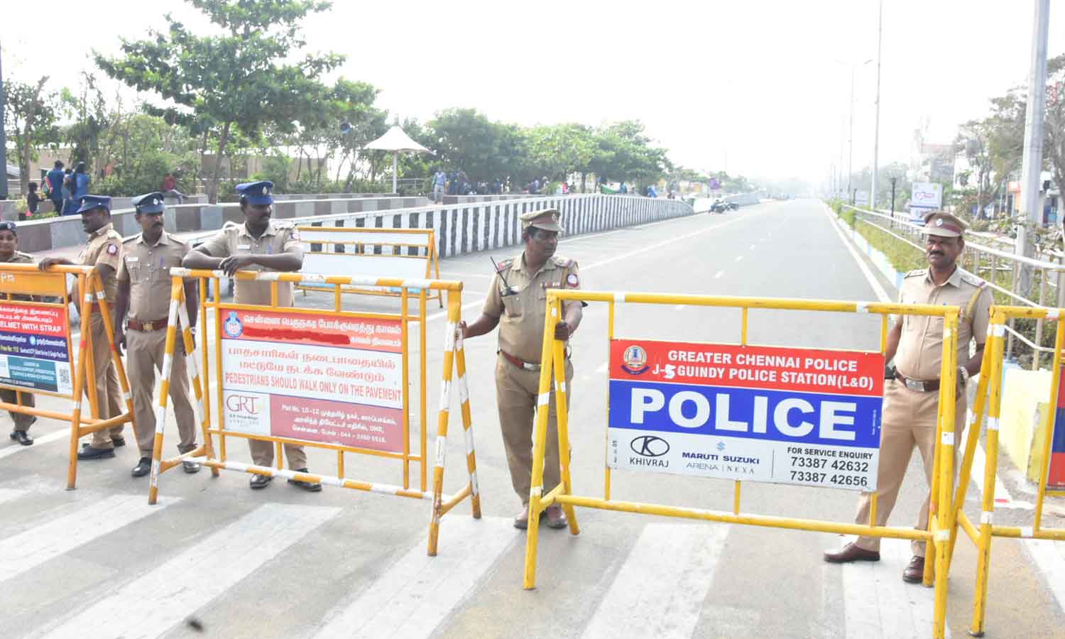 புத்தாண்டு கொண்டாட்டம்... கடும் கட்டுப்பாடு விதித்த போலீசார்