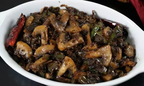 காளானை ஒரு முறை இப்படி செய்து பாருங்க; சுவை அள்ளும்