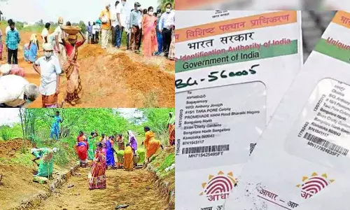 100 நாள் வேலை திட்ட பணியாளர்களுக்கு ஆதார் அட்டை மூலம் சம்பள பட்டுவாடா: இன்று முதல் அமல்